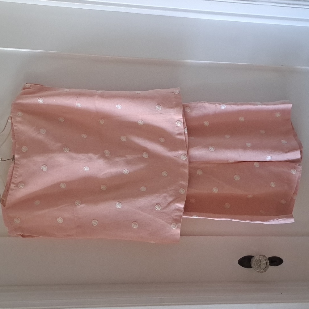 Linen shorts set